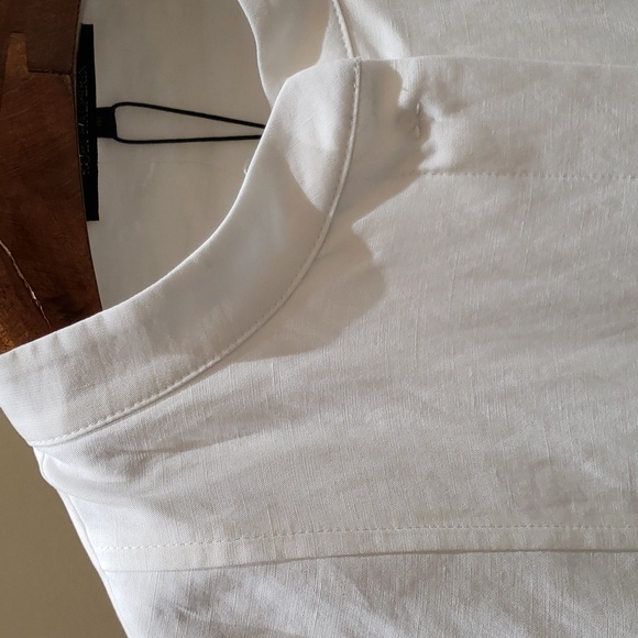 NWT KOBI HALPERIN Scarlett Band Collar Linen Blend Jacket MEDIUM - Picture 10 of 16